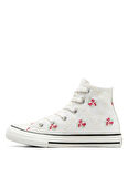 Beyaz Kız Çocuk Kanvas Yürüyüş Ayakkabısı A12636C.103-CHUCK TAYLOR ALL STAR