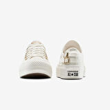 Convers Chuck Tayloy All Star Lıft Platform Taban Buckle Kadın Ayakkabı A11866C