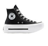 A12975C-K Converse Chuck Taylor All Star Lıft Double Stack Kadın Spor Ayakkabı Siyah