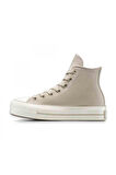 Converse A12966C Chuck Taylor All Star Lift Platform Suede Sneaker Bej Unisex Ayakkabı