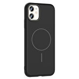Gpack Apple iPhone 11 uyumlu Kılıf M-Safe Şarj Özellikli Ruby Kapak