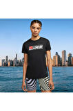 Sportswear Basic Tee City Series London Baskılı Siyah Tişört Cz0197-010