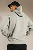 Nike Nsw Clup Hoodie Pull-Over Erkek Gri Spor Sweatshrit