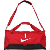 Nike Acdmy Team M Duff Orta Boy 60 L Unisex Spor Ve Seyehat Çantası CU8090-657 KIRMIZI