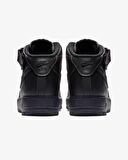 Nike Air Force 1 Mid Erkek Siyah Günlük Ayakkabı