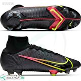 Nike Mercurial Superfly 8 Elite Fg M Men's Black Football SİYAH ERKEK KRAMPON CV0958090