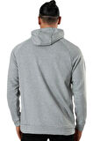 Nike Dri-Fit Pullover Training Hoodie Erkek Gri Spor Sweatshrit