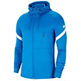 Nike M Nk Df Strke21 Fz Hd Jkt Erkek Mavi Futbol Ceket CW5865-463