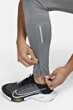 Nike Power Dri-Fit Challenger Tam Buhar Bariyeri Cepli Gri Erkek Tayt