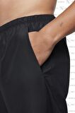 Nike Dri-Fit Challenger 7BF Runnig Siyah Standart Kesim Erkek Koşu Şort