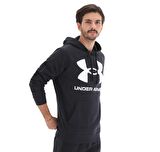 A1357093-001-001 Under Armour Ua Rival Fleece Big Logo Hd Erkek Sweatshirt Siyah