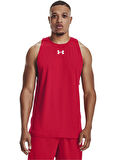 Under Armour Kırmızı Erkek Atlet 1361901-600 UA BASELINE COTTON T