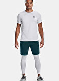 Under Armour 1361586-100-UA HG Armour Leggings Beyaz Düz Erkek Tayt
