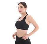 A1361034-001-001 Under Armour Ua Crossback Mid Bra Kadın Büstiyer Siyah