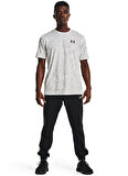 Under Armour Bisiklet Yaka Beyaz Erkek T-Shirt 1357727-UA ABC CAMO SS