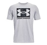 A1361673-011-011 Under Armour Ua Abc Camo Boxed Logo Ss Erkek T-Shirt Krem