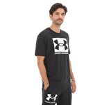 A1361673-001-001 Under Armour Ua Abc Camo Boxed Logo Ss Erkek T-Shirt Siyah