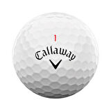 Callaway Bl Cg Chrome Soft X LS - Üçlü Golf Topu Beyaz Renk