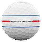 Callaway BL CG CHRM SFT 22 TRPL TRK 12B PK - Üçlü Golf Topu Beyaz Renk