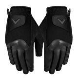 Callaway Glove Womens LH RAINSPANN 2PK Black