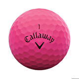 Callaway Bl Cg Supersoft Pink - Üçlü Golf Topu Pembe Renk 