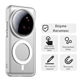 Gpack Xiaomi 15 Ultra uyumlu Kılıf M-Safe Kablosuz Şarj Özellikli MPL Sert Mika