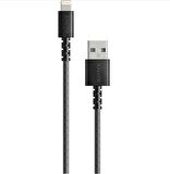 Anker PowerLine Select+ Apple Lightning 0.9m Naylon USB Kablo - Siyah - MFI Lisanslı