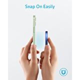 Anker PowerWave Select+ Magsafe Kablosuz Manyetik Şarj Cihazı - A2566 - Mavi