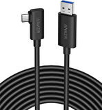 Anker 712 USB-A to USB-C 5 Metre Fiber Optik Şarj/Data Kablosu - Oculus Quest 2 ve 10 Gbps Destekli - Siyah - Y2111 