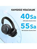Anker SoundCore Space One ANC Mavi Kulak Üstü Bluetooth Kulaklık Outlet