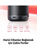 OUTLET ANKER Nebula Capsule 3 Akıllı Taşınabilir Projeksiyon Cihazı Siyah