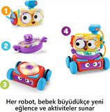 Fisher Price 4'ü 1 Arada Eğlenceli Robot (Türkçe-İ