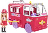 Barbie Chelsea'nin İtfaiye Aracı HCK73 Lisanslı Ürün
