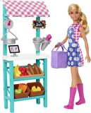 Barbie Çiftçi Pazarı Oyun Seti HCN22 Lisanslı Ürün