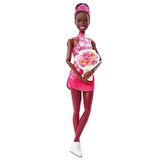 Barbie Buz Pateni Sporcusu Siyahi Bebek HCN31 Lisanslı Ürün