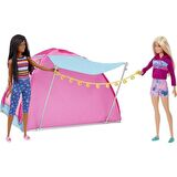 Barbie Malibu ve Brooklyn Kampta Oyun Seti Lisanslı Ürün
