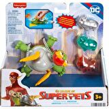 Imaginext DC League of Super Pets -  Aksiyon Figürleri HGL08 HGL10