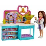 Barbie Chelsea Meslekleri Öğreniyor Veteriner Oyun Seti HGT12 Lisanslı Ürün