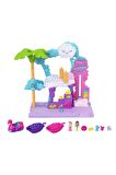 HHJ05 Polly Pocket Flamingo Araba Su Eğlencesi Seti