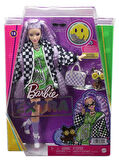 Barbie Extra - Spor Ceketli Bebek Lila