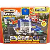 Matchbox Aksiyon Sürücüleri Polis İstasyonu HBD74 HHW22 Lisanslı Ürün