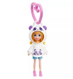 Polly Pocket Kapüşonlu Bebek -Panda HKV98 HKW00 Lisanslı Ürün