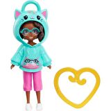 Polly Pocket Kapüşonlu Bebek -Mavi HKV98 HKV99 Lisanslı Ürün