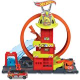 Hot Wheels Çember Pistli Iftaiye Istasyonu HKX41 Lisanslı Ürün