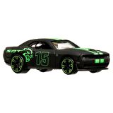 Hot Wheels Neon Yarışçılar HLH72 - 15 DODGE CHALLENGER SRT HELLCAT HRW80