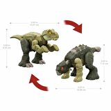 HLP05 Jurassic World Değişim Serisi - Çifte Tehlike Dinozor Figürleri