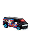 Custom '77 Dodge Van Hot Wheels 1:64 Ölçekli 100.YIL Warner Bros Looney Tunes HMV73