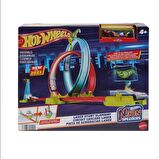 Hot Wheels Neon Yarışlar Çifte Çemberde HPC05 Lisanslı Ürün