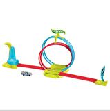 Hot Wheels Neon Yarışlar Çifte Çemberde HPC05 Lisanslı Ürün