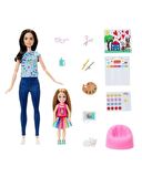 Barbie ve Chelsea Sanat Atölyesi Oyun Seti HRG48 